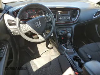 2016 Dodge Dart SE with VIN 1C3CDFAA6GD656805, listed as a Copart auction lot 50015595 with 99,142 mi miles and Salvage Title. Bid and sale history available at carsss.com. Image 8.