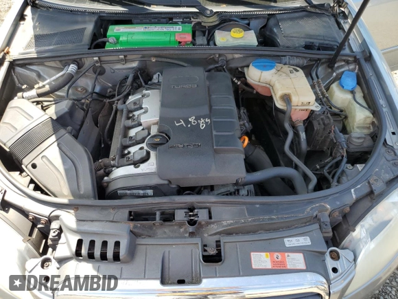2005 Audi A4 2.0T z VIN WAUDF68E25A439296, wystawiony jako Copart lot #55945445 z przebiegiem 154 473 mil mil oraz Szkoda całkowita • Salvage title. Historia ofert i sprzedaży dostępna na DreamBid. Obrazek 11.