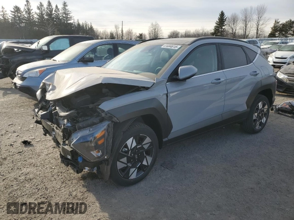 2025 Hyundai Kona SEL Convenience with VIN KM8HCCAB5SU209236, listed as a Copart auction lot 41684615 with 142 mi miles and Salvage Title. Bid and sale history available at DreamBid. Image 1.