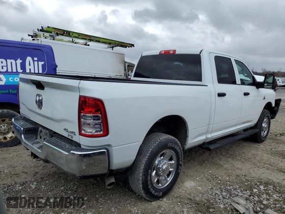 2024 Ram 2500 Tradesman with VIN 3C6UR5CL2RG194296, listed as a Copart auction lot 50347865 with 7,587 mi miles and Salvage title. Bid and sale history available at DreamBid. Image 3.