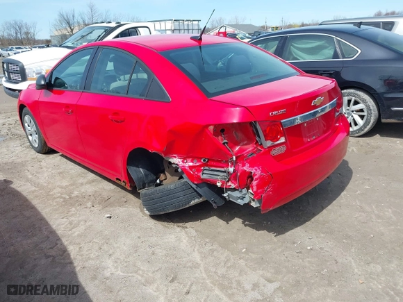 2014 Chevrolet Cruze LS with VIN 1G1PA5SH7E7409972, listed as a IAAI auction lot 41919562 with 111,777 mi miles. Bid and sale history available at carsss.com. Image 3.