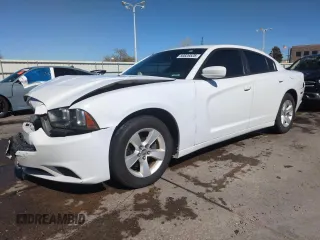 2014 Dodge Charger SE with VIN 2C3CDXBGXEH326447, listed as a Copart auction lot 50826525 with 142,747 mi miles and Salvage Title. Bid and sale history available at carsss.com. Image 1.