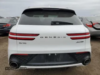 2024 Genesis GV70 Sport z VIN 5NMMCDTC9RH013882, wystawiony jako Copart lot #44504955 z przebiegiem 3 807 mil mil oraz Szkoda całkowita • Salvage title. Historia ofert i sprzedaży dostępna na DreamBid. Obrazek 6.