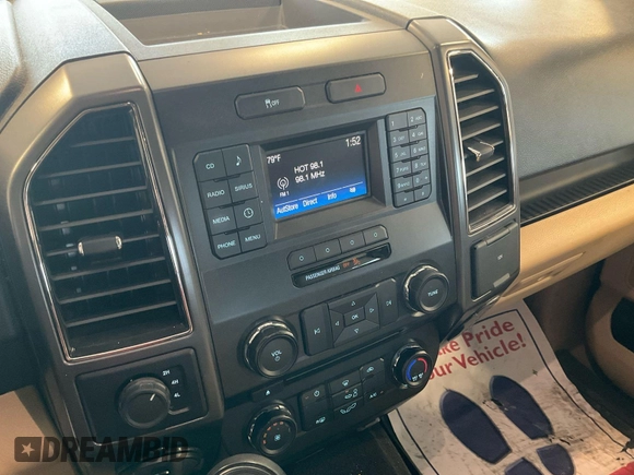 2017 Ford F-150 XL with VIN 1FTEW1EF4HFC06874, listed as a IAAI auction lot 42150617 with 198,547 mi miles. Bid and sale history available at carsss.com. Image 1.