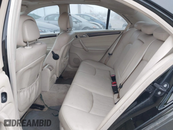 2006 Mercedes-Benz C 280 Luxury with VIN WDBRF92H66F792608, listed as a IAAI auction lot 41386760 with 177,796 mi miles and . Bid and sale history available at DreamBid. Image 8.