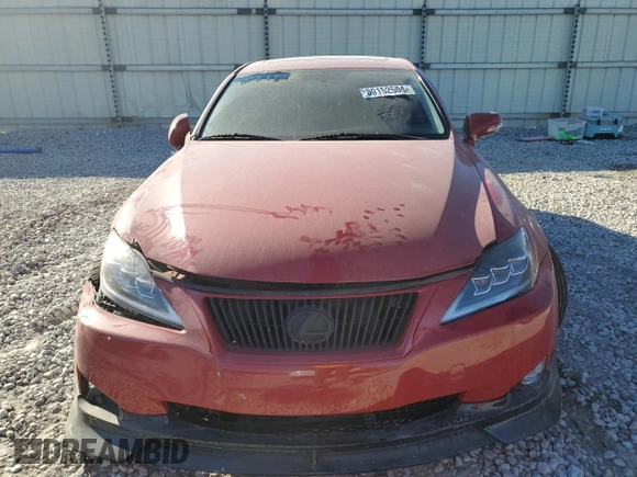 2010 Lexus IS 350 with VIN JTHBE5C26A5024598, listed as a Copart auction lot 80152504 with 175,039 mi miles and Salvage Title. Bid and sale history available at DreamBid. Image 5.