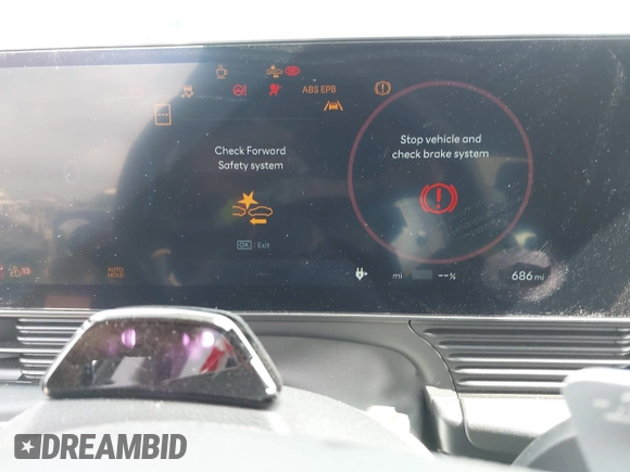 2025 Hyundai Ioniq 5 z VIN 7YAKM4DA8SY002745, wystawiony jako IAAI lot #42135641 z przebiegiem 686 mil mil oraz . Historia ofert i sprzedaży dostępna na DreamBid. Obrazek 18.