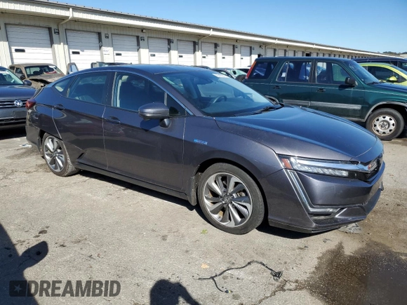 2018 Honda Clarity with VIN JHMZC5F10JC002096, listed as a Copart auction lot 79042274 with 43,633 mi miles and Salvage Title. Bid and sale history available at DreamBid. Image 4.