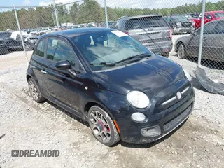 2012 FIAT 500 Sport z VIN 3C3CFFBR6CT371024, wystawiony jako IAAI lot #41917436 z przebiegiem 103 556 mil mil oraz . Historia ofert i sprzedaży dostępna na DreamBid. Obrazek 1.