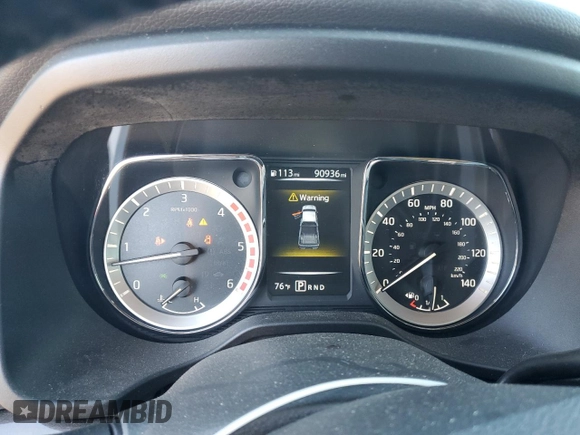 2016 Nissan Titan SL z VIN 1N6BA1F22GN503205, wystawiony jako Copart lot #47024925 z przebiegiem 90 936 mil mil oraz Czysty tytuł • Clean title. Historia ofert i sprzedaży dostępna na DreamBid. Obrazek 9.