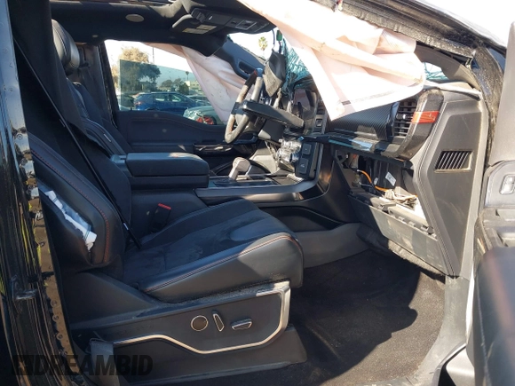 2023 Ford F-150 Raptor with VIN 1FTFW1RJ0PFA44288, listed as a IAAI auction lot 41177459 with 11,146 mi miles and . Bid and sale history available at DreamBid. Image 5.