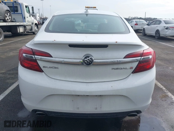 2017 Buick Regal Sport Touring with VIN 2G4GL5EX0H9178240, listed as a IAAI auction lot 41483051 with 65,055 mi miles. Bid and sale history available at carsss.com. Image 16.