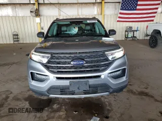 2023 Ford Explorer XLT with VIN 1FMSK7DH7PGA86447, listed as a Copart auction lot 49161765 with 49,840 mi miles and Salvage Title. Bid and sale history available at carsss.com. Image 5.