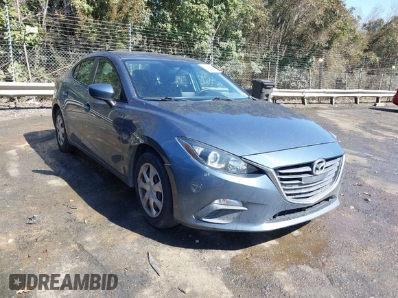 2016 Mazda 3 i Sport with VIN 3MZBM1T73GM238621, listed as a IAAI auction lot 41751533 with 150,581 mi miles and . Bid and sale history available at DreamBid. Image 1.