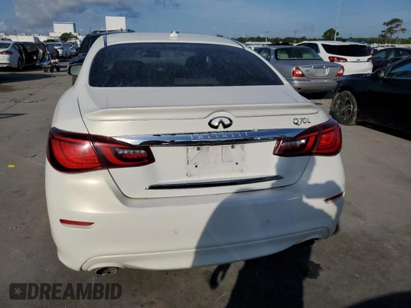 2015 Infiniti Q70 z VIN JN1BY1PP8FM600344, wystawiony jako Copart lot #58033645 z przebiegiem 113 653 mil mil oraz Szkoda całkowita • Salvage title. Historia ofert i sprzedaży dostępna na DreamBid. Obrazek 6.