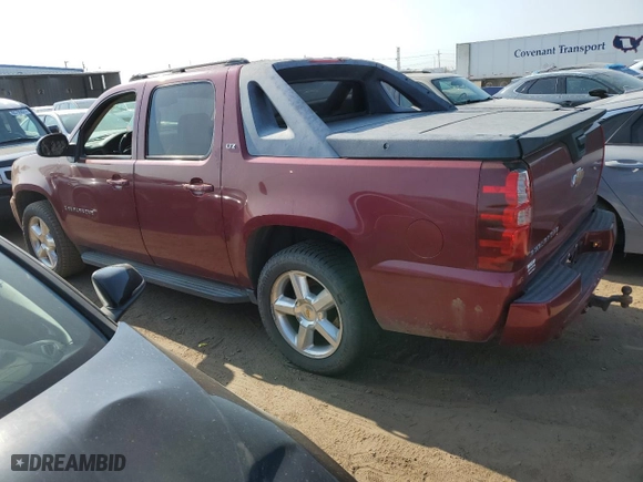 2007 Chevrolet Avalanche LT w/3LT with VIN 3GNFK12317G167787, listed as a Copart auction lot 65424004 with 0 mi miles and Salvage Title. Bid and sale history available at carsss.com. Image 2.