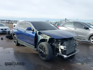 2018 BMW X2 xDrive28i with VIN WBXYJ5C36JEF80254, listed as a IAAI auction lot 41636541 with 98,137 mi miles. Bid and sale history available at carsss.com. Image 1.