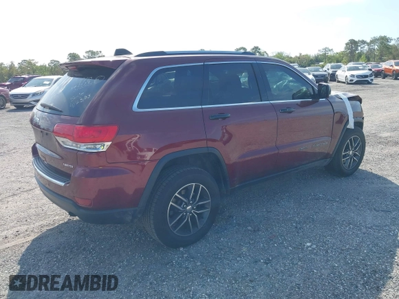 2017 Jeep Grand Cherokee Limited with VIN 1C4RJFBG3HC902539, listed as a IAAI auction lot 41870154 with 75,659 mi miles. Bid and sale history available at carsss.com. Image 4.
