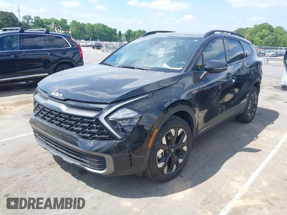 2023 Kia Sportage X-Line with VIN 5XYK6CAF1PG004543, listed as a IAAI auction lot 42145807 with 19,579 mi miles and . Bid and sale history available at DreamBid. Image 18.