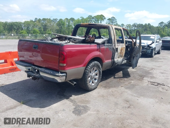 2002 Ford F-250 XL с VIN 1FTNW21F22EB43251, выставлен на аукционе IAAI как лот 42115145 с пробегом Не указан миль и . История ставок и продаж доступна на DreamBid. Изображение 4.