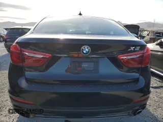 2015 BMW X6 xDrive35i with VIN 5UXKU2C58F0N77348, listed as a Copart auction lot 50579803 with 93,061 mi miles. Bid and sale history available at carsss.com. Image 6.