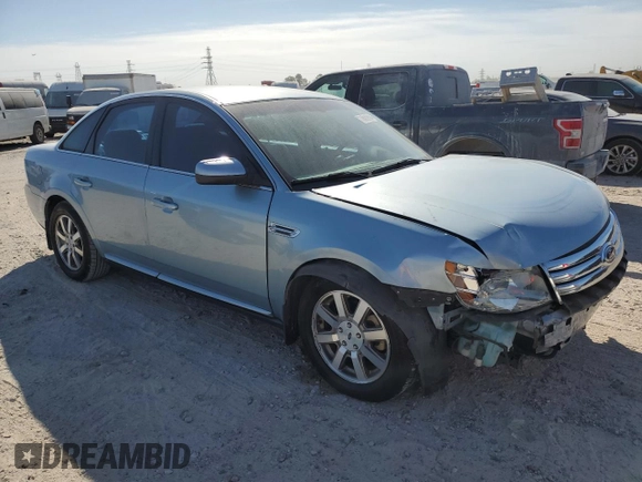 2008 Ford Taurus SEL with VIN 1FAHP24W48G157483, listed as a Copart auction lot 76822234 with 74,934 mi miles and Salvage Title. Bid and sale history available at carsss.com. Image 4.