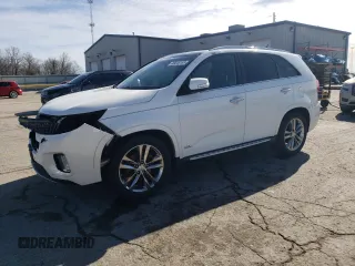2014 Kia Sorento SX with VIN 5XYKWDA75EG487675, listed as a Copart auction lot 49049185 with 184,150 mi miles and Salvage Title. Bid and sale history available at carsss.com. Image 1.