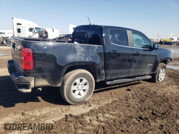2019 Chevrolet Colorado 2WD Work Truck with VIN 1GCGSBEN3K1100695, listed as a Copart auction lot 45734355 with 37,025 mi miles and Salvage Title. Bid and sale history available at carsss.com. Image 3.