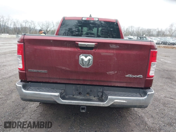 2020 Ram 1500 Big Horn z VIN 1C6RRFFG9LN287714, wystawiony jako IAAI lot #42016949 z przebiegiem 78 213 mil mil oraz . Historia ofert i sprzedaży dostępna na DreamBid. Obrazek 17.
