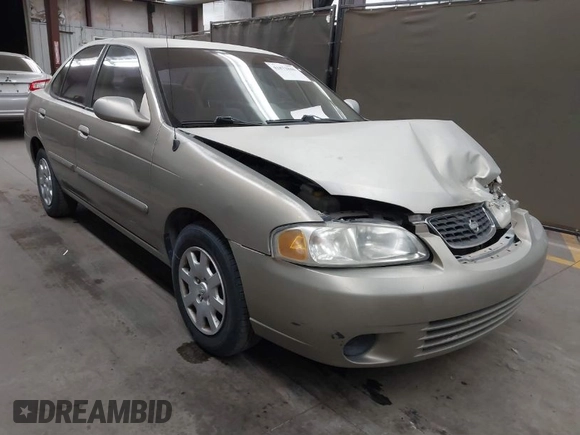 2001 Nissan Sentra GXE with VIN 3N1CB51D41L439473, listed as a IAAI auction lot 41871848 with 129,834 mi miles and . Bid and sale history available at DreamBid. Image 1.