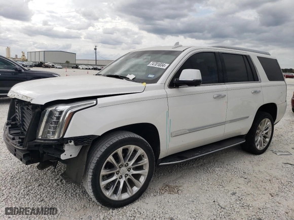 2019 Cadillac Escalade Luxury with VIN 1GYS3BKJ0KR193227, listed as a Copart auction lot 74701034 with 70,252 mi miles and Salvage Title. Bid and sale history available at carsss.com. Image 1.