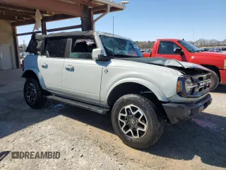 2022 Ford Bronco with VIN 1FMDE5BH8NLB16602, listed as a Copart auction lot 55650605 with 14,518 mi miles and Non Repairable. Bid and sale history available at carsss.com. Image 4.