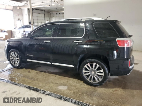 2017 GMC Terrain Denali with VIN 2GKFLVE37H6210717, listed as a Copart auction lot 56666415 with 131,388 mi miles and Salvage title. Bid and sale history available at DreamBid. Image 2.