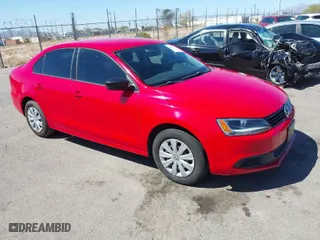 2014 Volkswagen Jetta Sedan S with VIN 3VW2K7AJXEM377438, listed as a IAAI auction lot 41866328 with 50,309 mi miles. Bid and sale history available at carsss.com. Image 1.