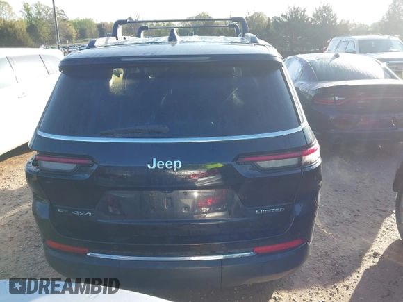 2022 Jeep Grand Cherokee Limited с VIN 1C4RJKBG6N8504491, выставлен на аукционе IAAI как лот 41918150 с пробегом 66 392 миль миль и . История ставок и продаж доступна на DreamBid. Изображение 16.