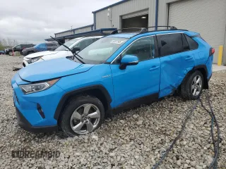 2021 Toyota RAV4 Hybrid LE z VIN 4T3B6RFV9MU052971, wystawiony jako Copart lot #55597985 z przebiegiem 63 143 mil mil oraz Szkoda całkowita • Salvage title. Historia ofert i sprzedaży dostępna na DreamBid. Obrazek 1.