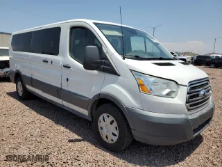 2015 Ford Transit Wagon XL with VIN 1FBZX2ZM7FKA38959, listed as a Copart auction lot 64646584 with 124,714 mi miles and Salvage Title. Bid and sale history available at carsss.com. Image 4.