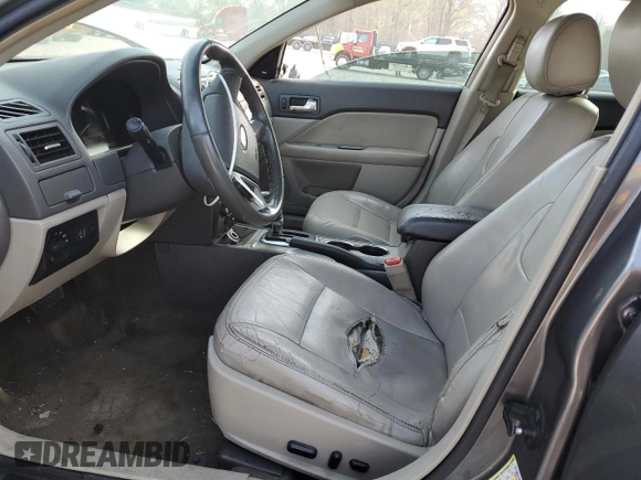 2012 Ford Fusion SEL with VIN 3FAHP0JA2CR241459, listed as a Copart auction lot 51834505 with 201,527 mi miles and Salvage Title. Bid and sale history available at DreamBid. Image 7.