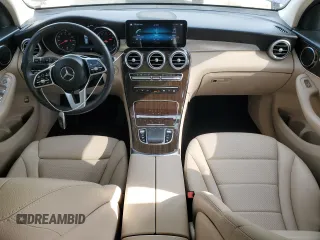 2020 Mercedes-Benz GLC with VIN W1N0G8EB6LF808755, listed as a Copart auction lot 49897765 with 66,948 mi miles and Salvage Title. Bid and sale history available at carsss.com. Image 8.