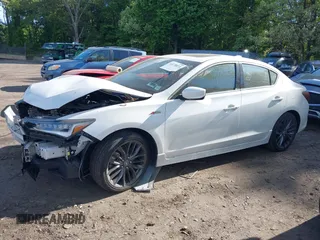 2022 Acura ILX Premium with VIN 19UDE2F82NA001049, listed as a IAAI auction lot 42278019 with 30,804 mi miles and . Bid and sale history available at DreamBid. Image 14.