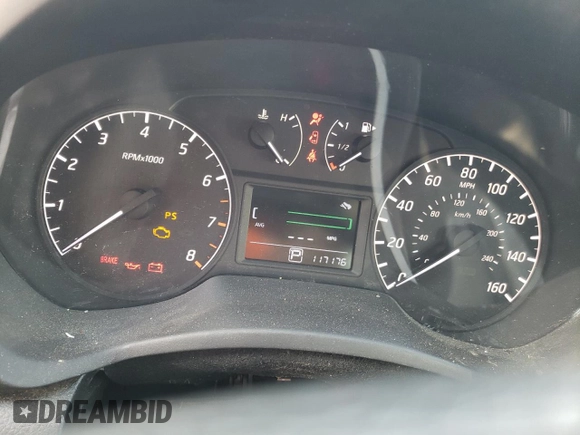 2015 Nissan Sentra SV with VIN 3N1AB7AP6FY353847, listed as a Copart auction lot 50944595 with 117,176 mi miles and Salvage Title. Bid and sale history available at carsss.com. Image 9.