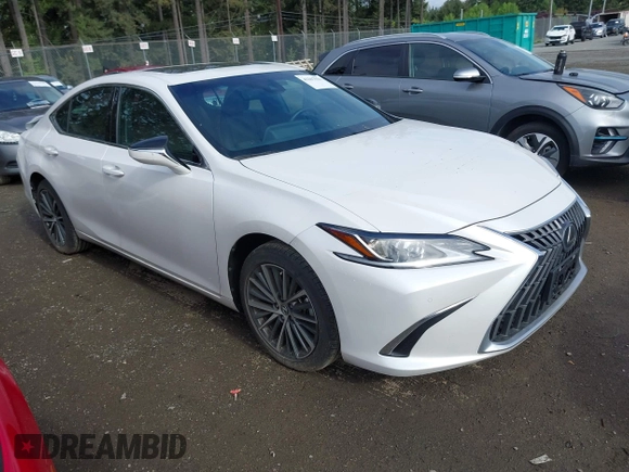 2024 Lexus ES 250 with VIN 58AD11D17RU012342, listed as a IAAI auction lot 42207023 with 12,930 mi miles and . Bid and sale history available at DreamBid. Image 1.