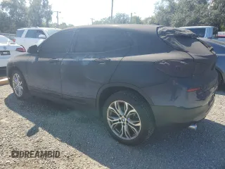 2021 BMW X2 sDrive28i with VIN WBXYH9C01M5T07944, listed as a Copart auction lot 73800944 with 0 mi miles and Salvage Title. Bid and sale history available at carsss.com. Image 2.