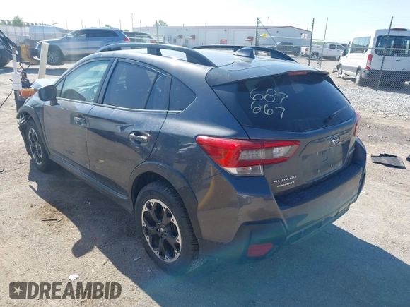 2021 Subaru Crosstrek Premium z VIN JF2GTAEC4M8279380, wystawiony jako IAAI lot #42181035 z przebiegiem 86 982 mil mil oraz . Historia ofert i sprzedaży dostępna na DreamBid. Obrazek 3.