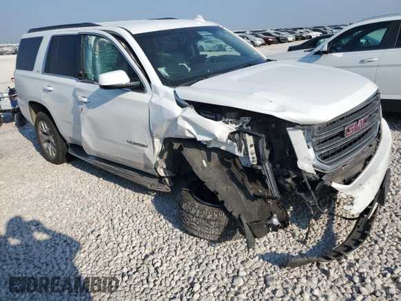 2017 GMC Yukon SLT with VIN 1GKS1BKC2HR295235, listed as a Copart auction lot 66477894 with 0 mi miles and Salvage Title. Bid and sale history available at carsss.com. Image 4.
