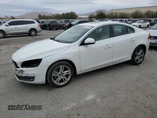 2015 Volvo S60 T5 Drive-E Premier with VIN YV140MFB2F1315820, listed as a Copart auction lot 48077765 with 116,473 mi miles and Salvage Title. Bid and sale history available at carsss.com. Image 1.