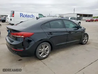 2018 Hyundai Elantra Value Edition with VIN KMHD84LF5JU596696, listed as a Copart auction lot 51347215 with 129,470 mi miles and Salvage Title. Bid and sale history available at carsss.com. Image 3.