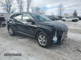 2024 Hyundai Tucson SEL with VIN 5NMJBCDE1RH312637, listed as a Copart auction lot 43717475 with 11,971 mi miles and Salvage Title. Bid and sale history available at carsss.com. Image 4.