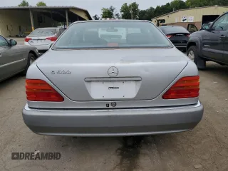1995 Mercedes-Benz S with VIN WDBGA70E7SA255224, listed as a Copart auction lot 70539574 with 197,990 mi miles and Salvage Title. Bid and sale history available at DreamBid. Image 6.