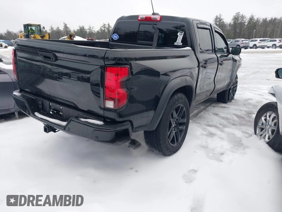 2023 Chevrolet Colorado 4WD Trail Boss with VIN 1GCPTEEK5P1196857, listed as a IAAI auction lot 41540862 with 13,681 mi miles. Bid and sale history available at carsss.com. Image 4.
